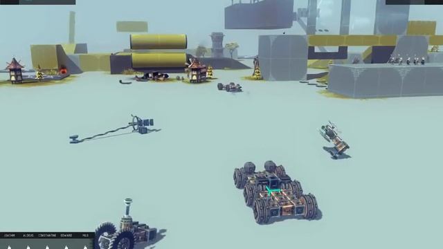 Besiege - катапульта с ботами смотреть онлайн