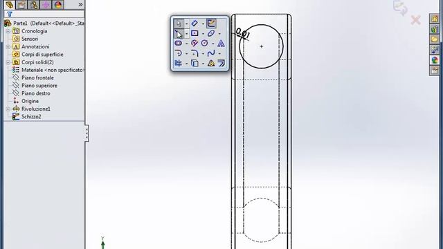SolidWorks: Creazione cuscinetto da file DWG смотреть онлайн