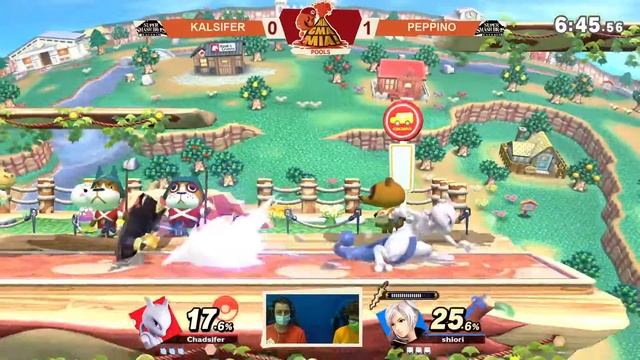 Kalsifer (Mewtwo) vs Peppino (Robin) - POOLS - MAGMA MIA! - FUSION смотреть онлайн
