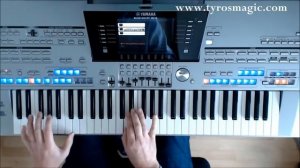 Пираты Карибского моря на синтезаторе Yamaha Tyros 5 / Pirates Of The Caribbean