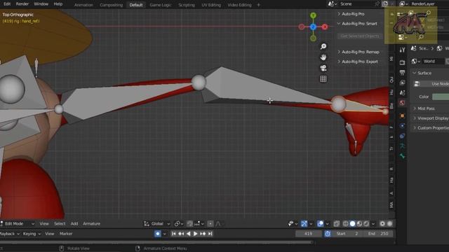 Auto-Rig Pro Blender 3D Tutorial : Easily Rig A 3D Character With Auto Rig Pro | Animation Cockroac смотреть онлайн