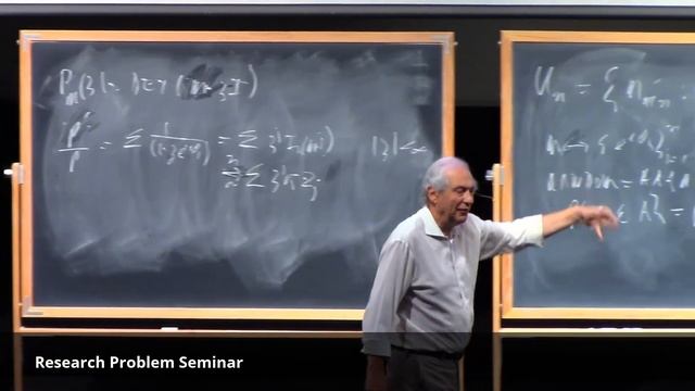 Persi Diaconis-FROM RANDOM MATRIX THEORY TO TOEPLITZ OPERATORS смотреть онлайн