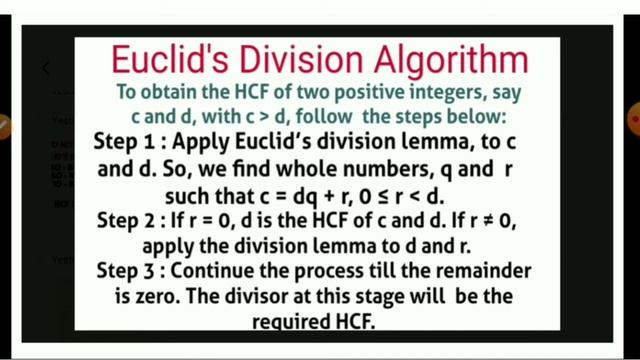 Euclid's Division Lemma | Euclid's Division Algorithm | What is difference between Lemma & Algorith смотреть онлайн