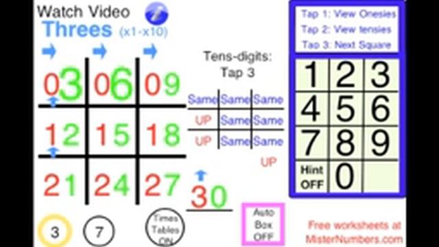 Tic-Tac-Toe Threes IPhone APP.mov