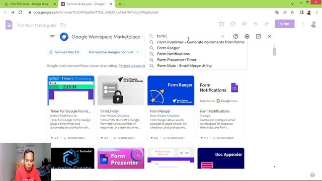 Cara Import Soal dari Ms Word ke Google Formulir смотреть онлайн