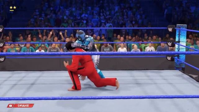 Miguel Diaz (Cobra Kai) vs Blue Beetle - WWE 2K22 смотреть онлайн