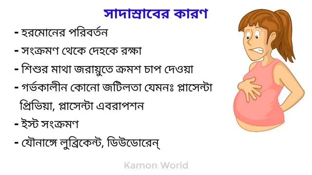 গর্ভবতীদের সাদাস্রাব দেখতে কেমন এবং স্রাব বের হওয়ার কারন কি? জানুন | gorvobotir sadasrab. смотреть онлайн