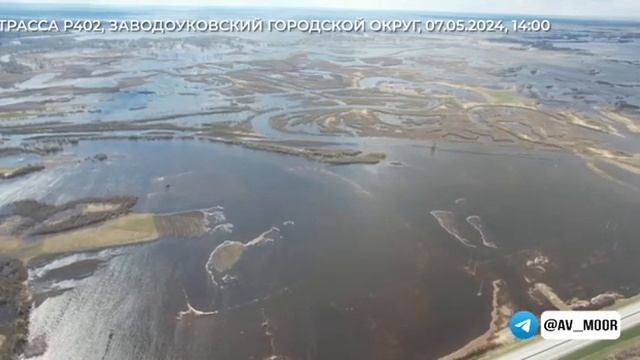 Александр Моор: Паводок продолжает движение по реке Тобол