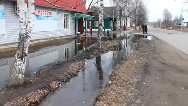 Водоём на улице Центральной г.Курлово... смотреть онлайн