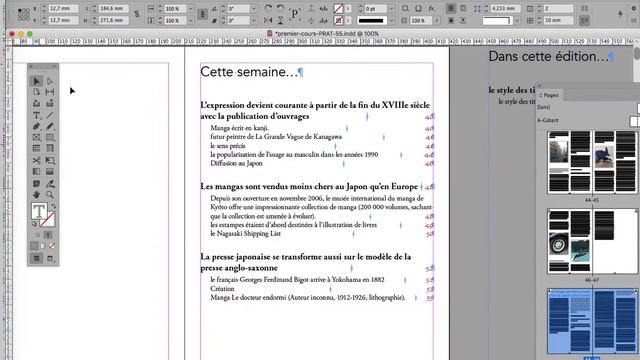 InDesign PRATIQUE mai 2019 partie L 02 смотреть онлайн