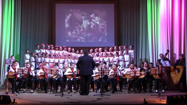 "Веснянка" - Хор "Фантазія" + Зразковий Оркестр народних інструментів смотреть онлайн