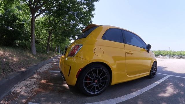 The Quietest Fiat 500 Abarth In The World - Pure Exhaust Sound ASMR