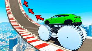 СМОЖЕТ ЛИ ОГРОМНАЯ ТАЧКА ПРОЕХАТЬ ПО СТУПЕНЬКАМ ЛЕСТНИЦЫ В ГТА 5! ЭКСПЕРИМЕНТЫ В GTA 5 ОНЛАЙН