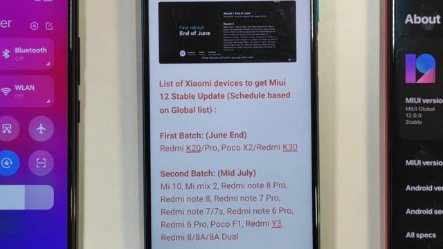 Miui 12.0.0.8 India Stable Update released | Miui 12 schedule for all 3 batches, Redmi note 7s смотреть онлайн