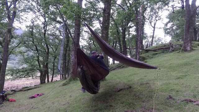 Wild camping - Dutchware chameleon Hammock & warbonnet superfly tarp смотреть онлайн