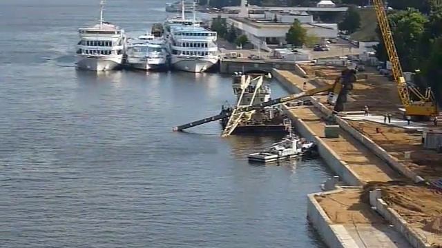 JAROSLAWL КРАН KATO В ВОЛГЕ 12 08 2009 смотреть онлайн