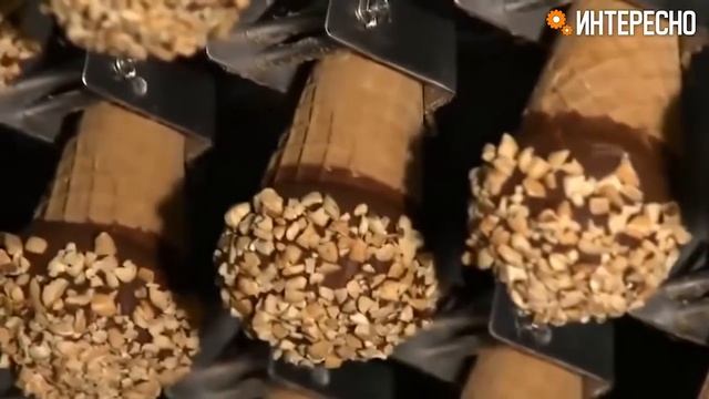 Как делают мороженое. Автоматизированная линия по производству мороженого. смотреть онлайн