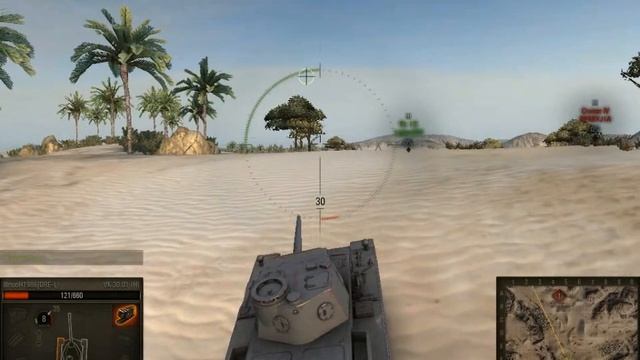 World of Tanks. "Редли" на VK 30.01 (H). смотреть онлайн