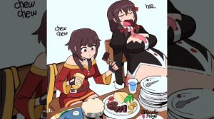 Megumin and Yunyun! Non-Vore Stuffed Audio Edit