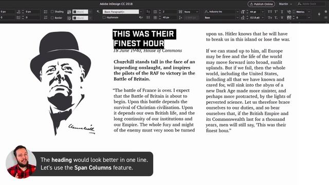 🏛 Columns within Text | InDesign CC Tutorial #99/365 смотреть онлайн