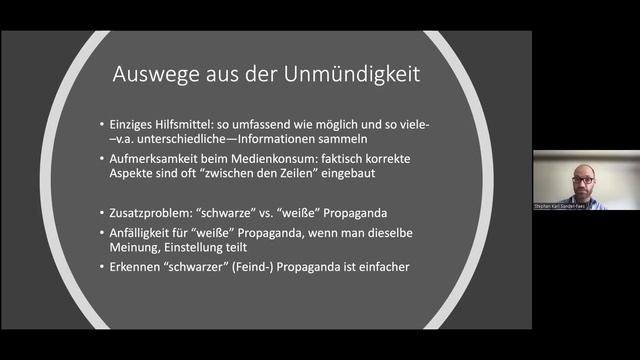 Sie sind ein mündiger Staatsbürger! (Stephan Sander-Faes) смотреть онлайн