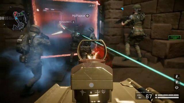 Warface - Затмение Сложно за штурмовика с Золотой ПКП Печенег смотреть онлайн