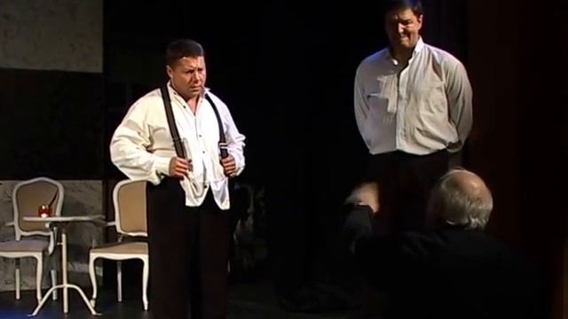 Исаак Романович Штокбант на репетиции спектакля Свадьба Кречинского. 20.02.08. смотреть онлайн