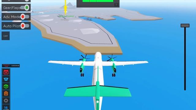 Fin Whale International to Icebergs, Greenland full flight in FlightSimulator смотреть онлайн