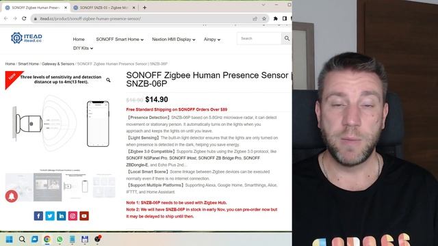 Sonoff Motion Sensor Review: PIR Or Radar Sensor, Which Once Is Better