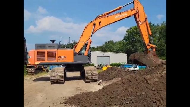 2015 HITACHI ZX470 LC-5B HYD EXCAVATOR смотреть онлайн