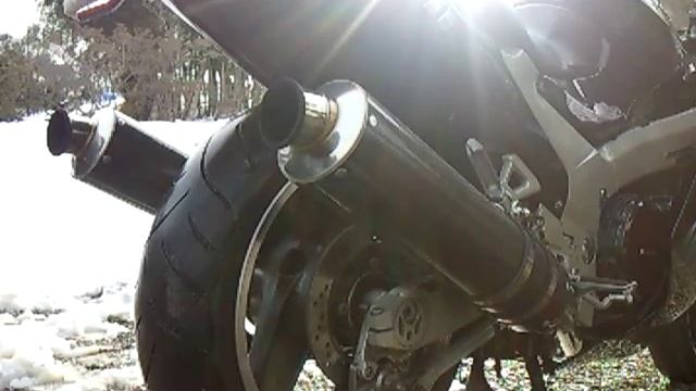 Kawasaki ZX-11 ヤマモトレーシングマフラー смотреть онлайн
