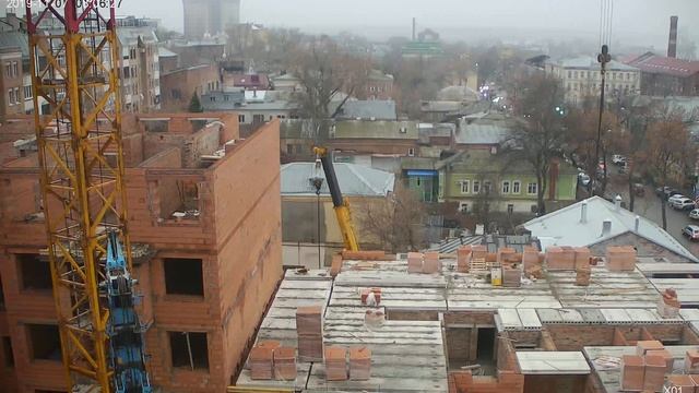 Прямая трансляция строительства ЖК "Преображенский Двор". Самара смотреть онлайн