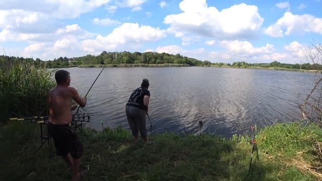 Рибалка З КЛАДКИ на новій ВОДОЙМІ 🐬🐬 Fishing Video смотреть онлайн