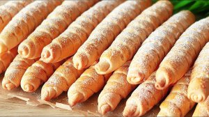 Эффектные трубочки, печенье на кефире! Вкусная выпечка! Простой рецепт к чаю