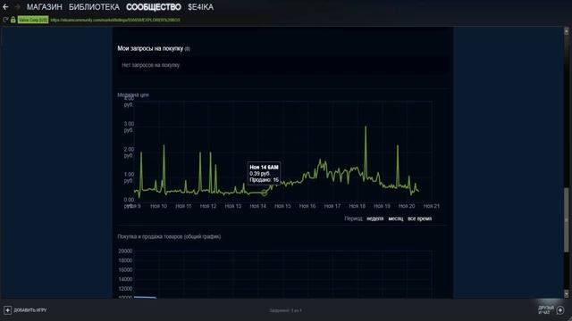 инвестиция в стим??! С нуля до ляма #7 смотреть онлайн