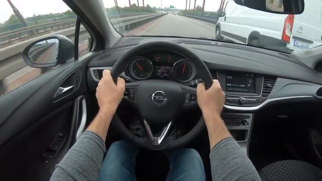 Opel Astra K 4K POV Test Drive #first person смотреть онлайн