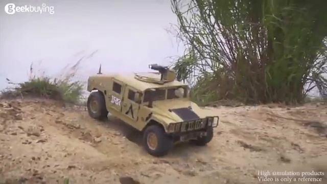 HG P408 1/10 2.4G 4WD 16CH Military Vehicle Truck