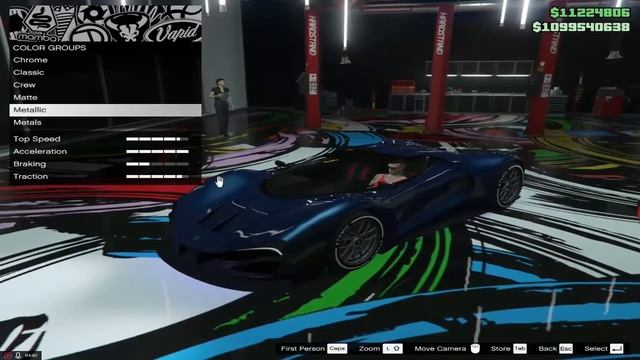 GTA 5 SMUGGLER'S RUN DLC Grotti vision super car upgrades смотреть онлайн