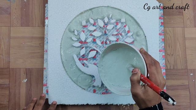 Tree White Cement Craft Ideas • Cement craft ideas • DIY - White Cement смотреть онлайн
