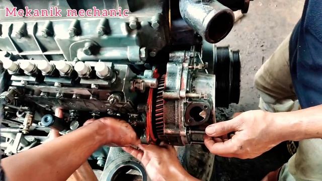 Fuel Pump Timing Mark - DOOSAN DAEWO EXCAVATOR - ASSEMBLE FUEL INJECTION PUMP смотреть онлайн