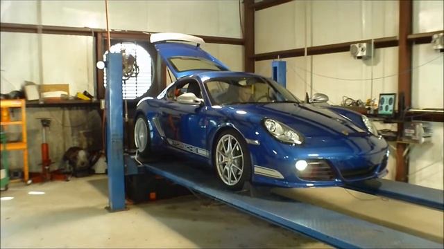 King Tut's 2012 Porsche Cayman R Dyno (Exhaust) смотреть онлайн