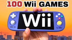 100 игр с Wii на RETROID POCKET 5