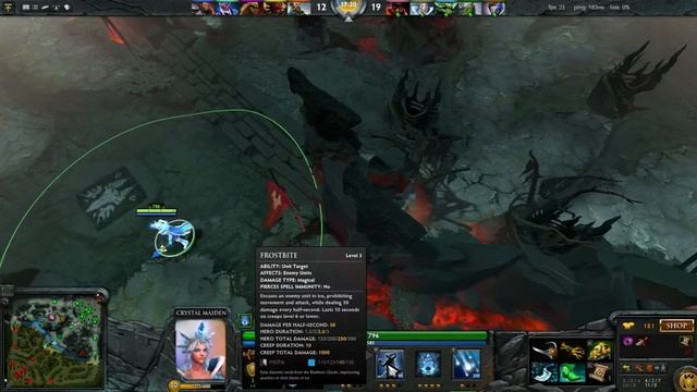 Dota 2 | Single Draft | Crystal Maiden support play смотреть онлайн