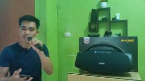W-king D20 || Microphone Testing | karaoke Song | King of all Sounds🎤👌