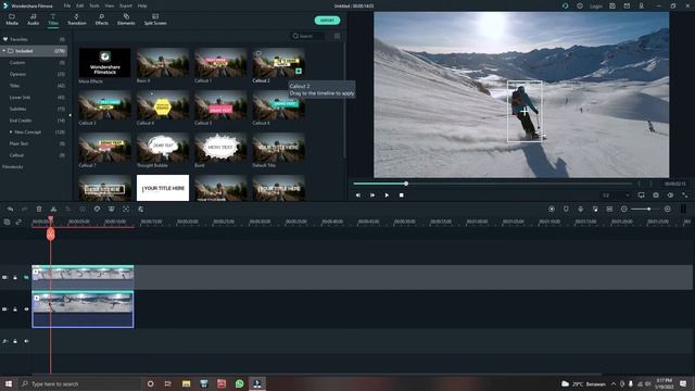 TUTORIAL MOTION TRACKING FILMORA X MUDAH! PEMULA JUGA BISA! смотреть онлайн