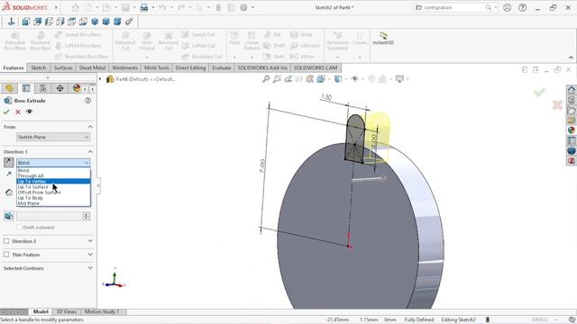Solidworks motion analysis tutorial | C type Mangle wheel with pinion gear | Motion Analysis смотреть онлайн