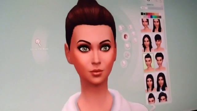 The sims 4-create a sim/Vanessa Rivers смотреть онлайн