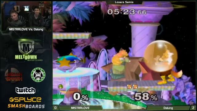 M@M [Jan 2016] - MISTRRLOVE (Peach) Vs. Dalung (Fox) - Losers Semis смотреть онлайн