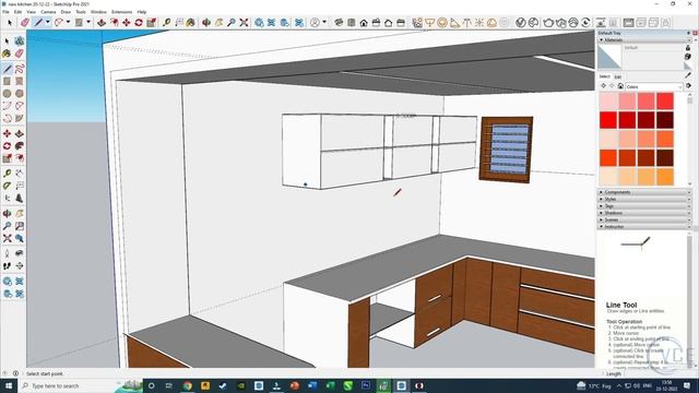 How to design a realistic kitchen with vray sketchup by #vce #vray смотреть онлайн