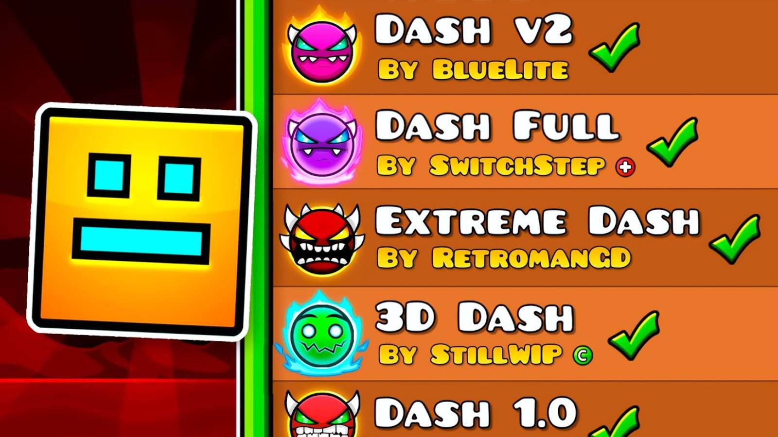 Я Прошёл ВСЕ Версии DASH! смотреть онлайн